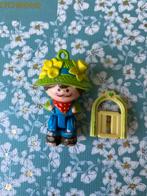 Dufti charmkins popje groene hoed beweegbare benen vintage, Ophalen of Verzenden, Gebruikt
