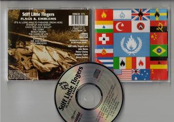 STIFF LITTLE FINGERS CD Flags & Emblems