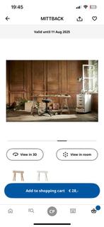 Ikea Lagkapten and mittback desk, Ophalen of Verzenden, Minder dan 10 m²