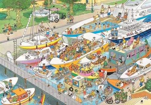 Jan van Haasteren puzzels, Hobby en Vrije tijd, Denksport en Puzzels, Zo goed als nieuw, Legpuzzel, 500 t/m 1500 stukjes, Ophalen