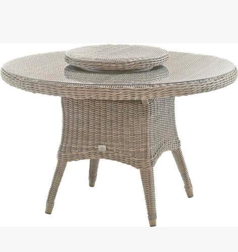4 seasons outdoor tafels Madoera, Victoria, Valentine,, Tuin en Terras, Tuintafels, Gebruikt, Rechthoekig, Wicker, Ophalen