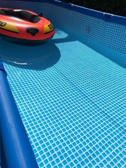Intex zwembad groot incl. Pomp ed! 450x220x84, Tuin en Terras, Zwembaden, Gebruikt, Opzetzwembad, Minder dan 80 cm, 200 tot 400 cm