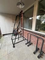 Pull up bar en dip bars (zonder ringen), Ophalen, Zo goed als nieuw, Armen, Oprekstang