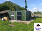Stalcontainer NIEUW, Levering mogelijk!, Dieren en Toebehoren, Stalling en Weidegang, Weidegang, 4 paarden of pony's of meer