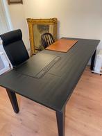 Bureau/Eettafel met 1.00 breed, 2.20 lang, 80 hoog, Ophalen, 200 cm of meer, 50 tot 100 cm, Vijf personen of meer