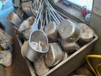 RVS drinkbakjes, Dieren en Toebehoren, Schapen, Geiten en Varkens, Meerdere dieren, Varken