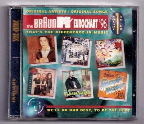 CD Various – The Braun MTV Eurochart '96 - Volume 1, Cd's en Dvd's, Cd's | Verzamelalbums, Verzenden