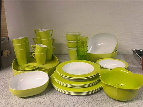 Mepal Rösti limegroen servies, Caravans en Kamperen, Kampeeraccessoires, Ophalen of Verzenden