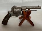 Antieke Lefaucheux pinfire revolver 9 mm Luik, Ophalen of Verzenden