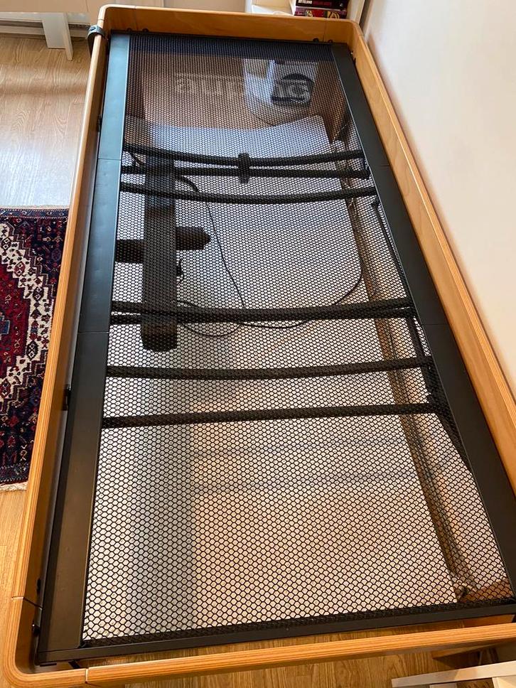Auping Auronde 2000, 90x200x48, + Auping Cresto matras zgan, Huis en Inrichting, Slaapkamer | Matrassen en Bedbodems, Zo goed als nieuw
