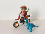 Playmobil 9431 dino motorcrosser met raptor, Complete set, Gebruikt, Ophalen of Verzenden