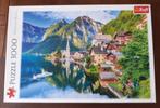 Puzzel Trefl, Hallstatt Austria 1000 stukjes Premium Quality, Ophalen, 500 t/m 1500 stukjes, Zo goed als nieuw, Legpuzzel