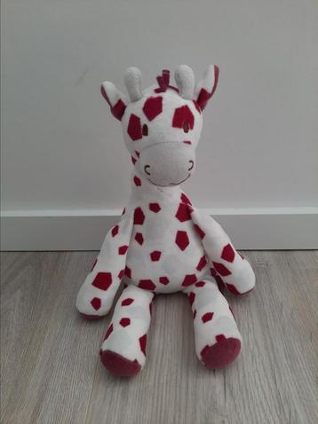 Knuffel happy horse giraf wit roze K6056 beschikbaar voor biedingen