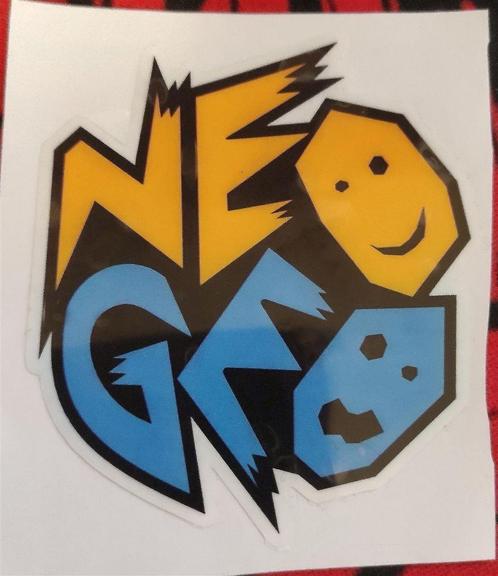 NEOGEO logo BARTOP Retro Arcade kast Vinyl Sticker, Spelcomputers en Games, Games | Overige, Nieuw, 1 speler, Verzenden