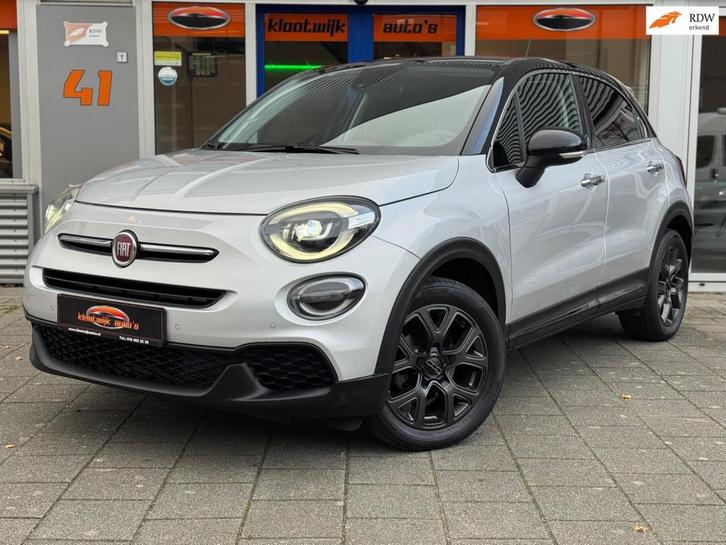Fiat 500 X 1.0 Turbo 120th Edition Navigatie Leder Led LM Ca, Auto's, Fiat, Bedrijf, Te koop, 500X, ABS, Achteruitrijcamera, Airbags