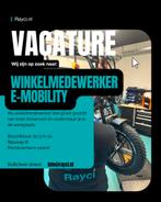Winkelmedewerker e-Mobility (24u do/vr/za) – Rayci Apeldoorn, Tot en met 24 uur, Overige niveaus, Vanaf 1 jaar, Vast contract