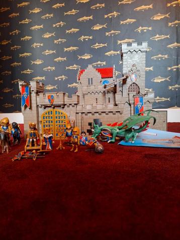 Playmobile Koningkasteel 6000 + 6371 uitbereiding muren beschikbaar voor biedingen
