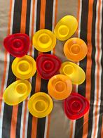 Retro eierdopjes voor op de camping, Ophalen of Verzenden, Gebruikt