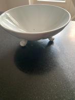 Pillivuyt Franse fruittest wit jaren 70, Huis en Inrichting, Keuken | Servies, Gebruikt, Ophalen of Verzenden, Bord(en), Overige stijlen