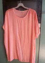 Made in Italy  oranje Tuniek ,  schouder accent. One size, Blouse of Tuniek, Oranje, Ophalen of Verzenden, Made In Italy