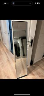 Zwart metalen passpiegel van Xenos zgan, Ophalen, Minder dan 50 cm, Zo goed als nieuw, 150 tot 200 cm