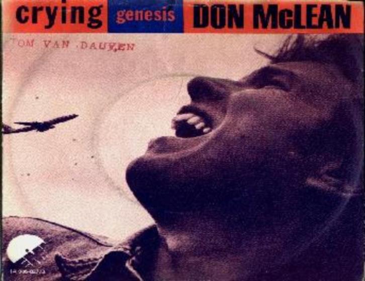 Don mclean - crying, Cd's en Dvd's, Vinyl Singles, Gebruikt, Single, Pop, 7 inch, Ophalen of Verzenden