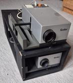diaprojectors met diafader, geschikt voor 3D projectie, Ophalen, Gebruikt, Met scherm