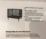 Europe Baby Evy Box Zwart, Ophalen, Gebruikt, Ledikant