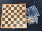 Schaakbord Set - Opvouwbaar, Een of twee spelers, Ophalen of Verzenden, Zo goed als nieuw, Reisspel