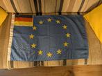 een gecombineerde vlag van de europese unie en duitsland, Diversen, Vlaggen en Wimpels, Ophalen of Verzenden, Gebruikt