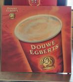 Metalen Douwe Egberts reclame, Ophalen of Verzenden, Zo goed als nieuw, Volgt, Volgt