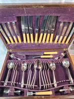 Vintage Bestekset in Houten Kist, Ophalen of Verzenden