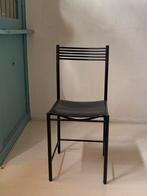 Design - Vintage Leren Stoel, Huis en Inrichting, Stoelen, Ophalen, Zo goed als nieuw, Bruin, Eén