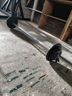Fitness stang 155 cm +  18 kg schijven diameter 28mm, Ophalen