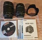 Canon EOS 100D Spiegelreflex camera, Audio, Tv en Foto, Fotocamera's Digitaal, 18 Megapixel, Spiegelreflex, Canon, Ophalen of Verzenden