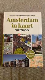 Amsterdam in kaart puzzelboek - Denksport, Ophalen of Verzenden, Nieuw, Puzzelboek