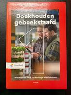 Boekhouden geboekstaafd 1, Boeken, Studieboeken en Cursussen, Ophalen of Verzenden, Zo goed als nieuw, HBO, Noordhoff Uitgevers