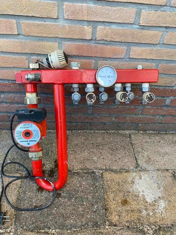 Vloerverwarming verdeler verdeler beschikbaar voor biedingen