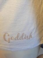 Goddish wit shirt vrouw maat S (2b28), Tweedehands verkoop, Wit, Ophalen of Verzenden, Korte mouw