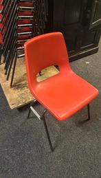 Kantine stoelen, Huis en Inrichting, Stoelen, Ophalen, Gebruikt, Bruin, Vijf, Zes of meer stoelen