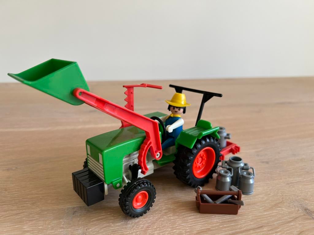Vintage playmobil 1978 nr. 3500 Tractor, Ophalen of Verzenden, Gebruikt, Complete set