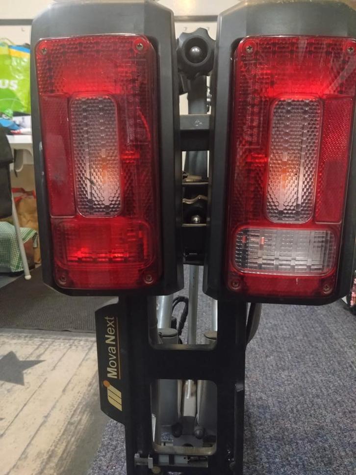 Fietsendrager voor 2 fietsen, Auto diversen, Fietsendragers, Gebruikt, Achterklepdrager, 2 fietsen, Elektrische fiets, Ophalen of Verzenden