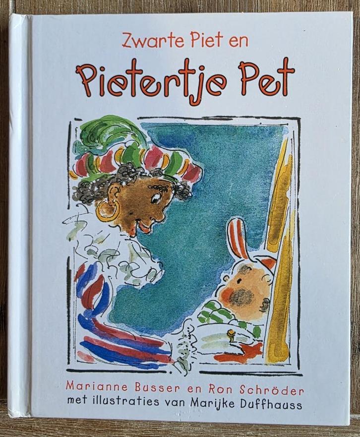 Zwarte Piet en Pietertje Pet - Busser en Schroder, Boeken, Kinderboeken | Baby's en Peuters, Zo goed als nieuw, 2 tot 3 jaar, Ophalen of Verzenden