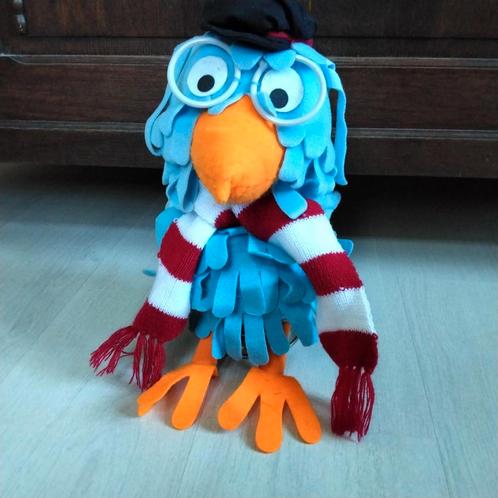 gerrit de postduif fabeltjeskrant handpop, Kinderen en Baby's, Speelgoed | Knuffels en Pluche, Gebruikt, Overige typen, Ophalen of Verzenden