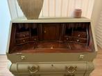 Antiek secretaire bureau, groen, Huis en Inrichting, Ophalen of Verzenden, Zo goed als nieuw