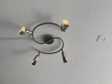 Plafondlamp met 4 Spotjes - Massive beschikbaar voor biedingen