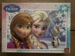 Frozen puzzel 50 stukjes 4+, Kinderen en Baby's, Speelgoed | Kinderpuzzels, 10 tot 50 stukjes, Ophalen of Verzenden, Zo goed als nieuw