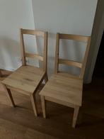2 chairs in wood, Twee, Ophalen of Verzenden, Zo goed als nieuw, Hout