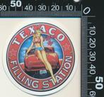 Sticker: Texaco - Gasoline filling station (2), Ophalen of Verzenden, Zo goed als nieuw, Auto of Motor
