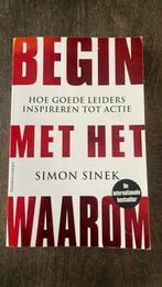 Simon Sinek - Begin met het waarom, Ophalen of Verzenden, Zo goed als nieuw, Simon Sinek